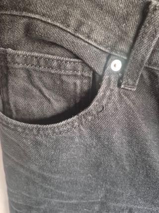 Pantalones rectos Bershka negros
