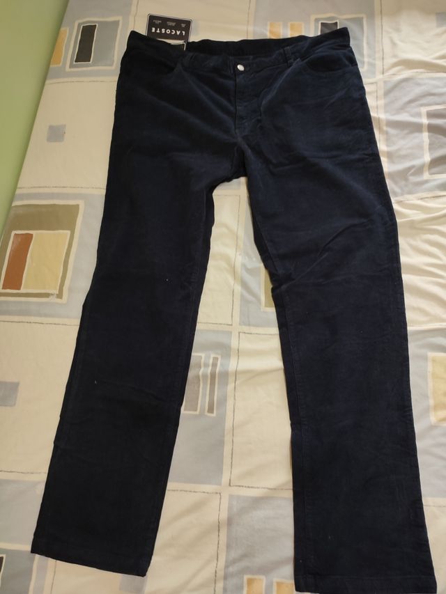 Pantalón pana Lacoste - Azul marino
