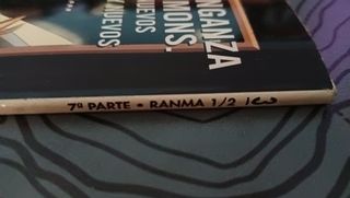 Ranma 1/2 7° parte número 3 manga