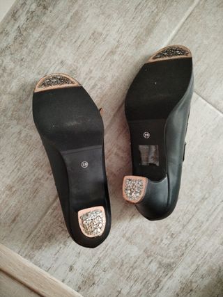 Zapatos El Rocío Flamenco Negro