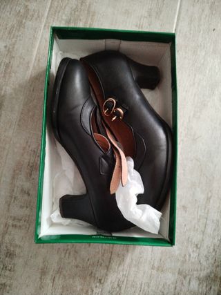 Zapatos El Rocío Flamenco Negro