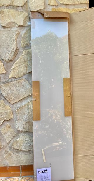 Besta IKEA Panel Superior Cristal 1’80x40 NUEVO !!