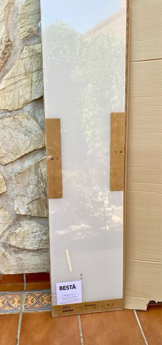 Besta IKEA Panel Superior Cristal 1’80x40 NUEVO !!