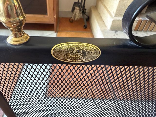 Protector Chimenea El Zorro - Artesanal