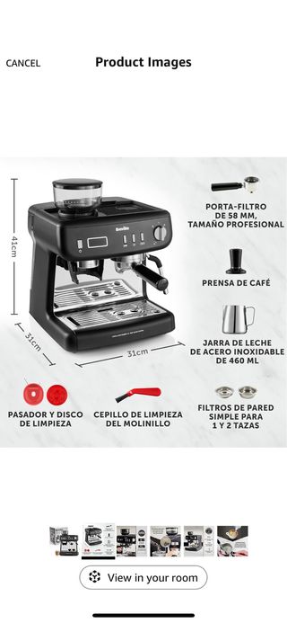 Cafetera Espresso Breville Barista Max