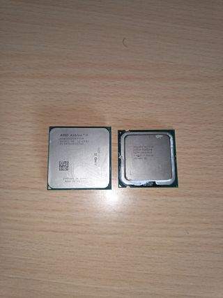 AMD Athlon II + Intel Pentium
Procesadores PC 