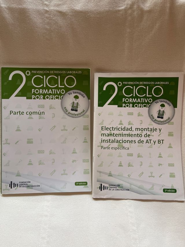 2 ciclo formativo en PRL por oficio. Parte común
