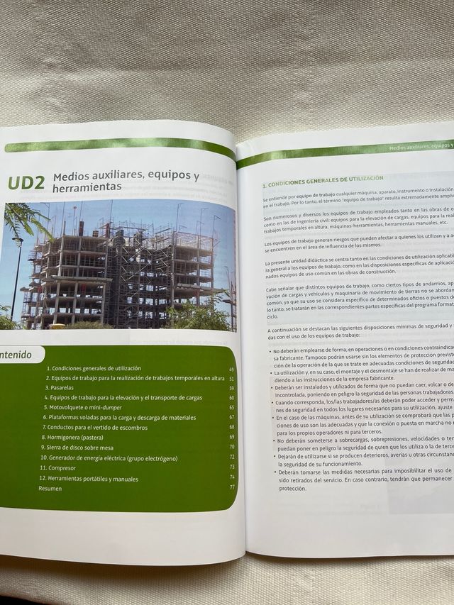 2 ciclo formativo en PRL por oficio. Parte común