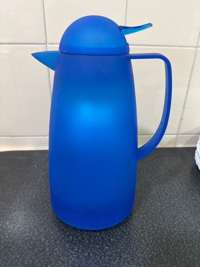 Jarra termo azul - Plástico