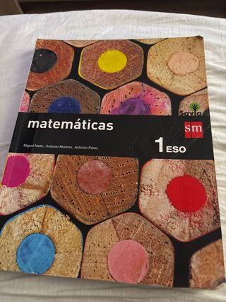 libro de matemática 