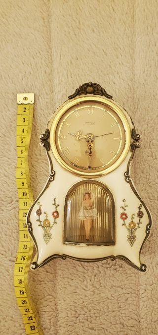 Sveglia con carrilon Reuge "Peter"