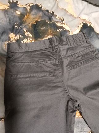 Pantalones Zara Hombre - Gris - M