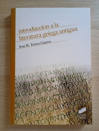 Introducción a la literatura griega antigua