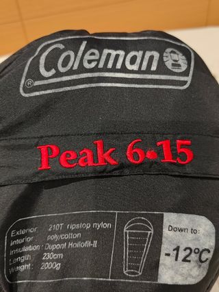 Saco dormir Coleman Peak 6.15