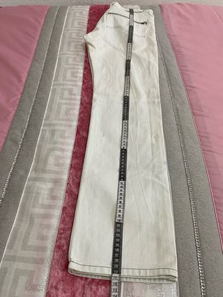 Pantalones Lee blancos talla44cm de cintura