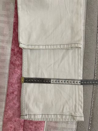 Pantalones Lee blancos talla44cm de cintura