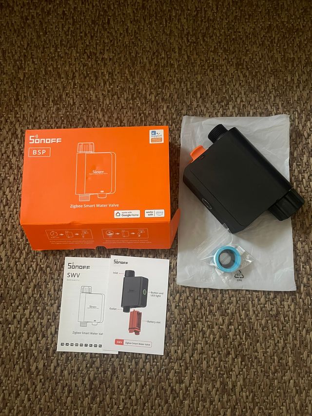 Sonoff SWV-BSP Zigbee Smart Water Valve