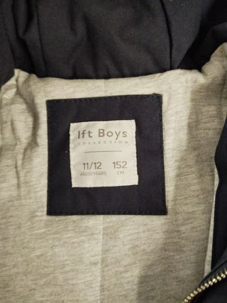 Chaqueta invierno niño azul Talla 11/12 años