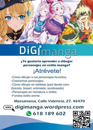 Clases de Dibujo Digital Manga