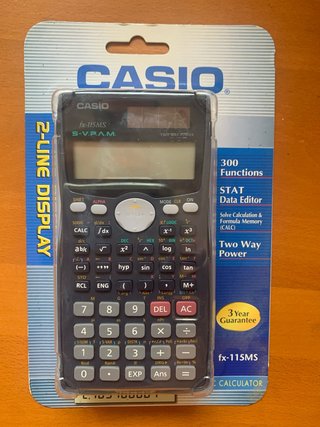 Casio fx-115MS: Calculadora científica