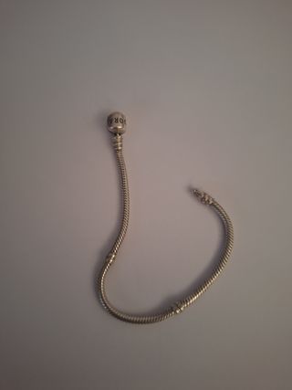 Pulsera Pandora plata 15cm