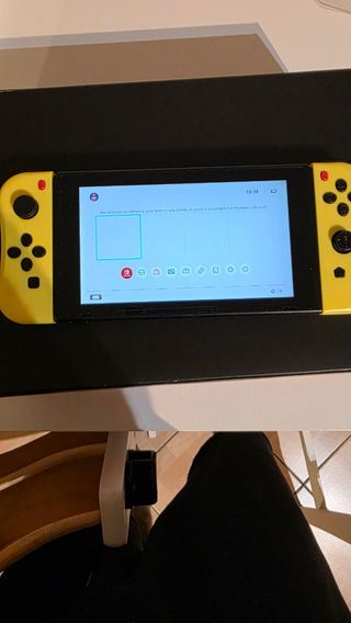 Nintendo Switch gialla -  picofly+ Hekate