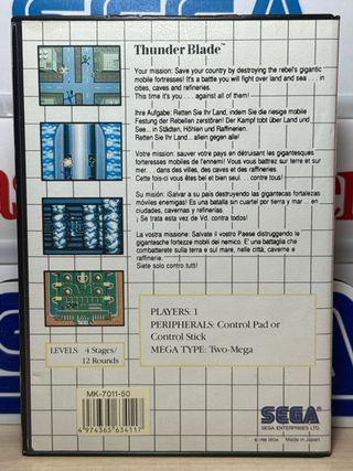 Thunder Blade - SEGA Master System