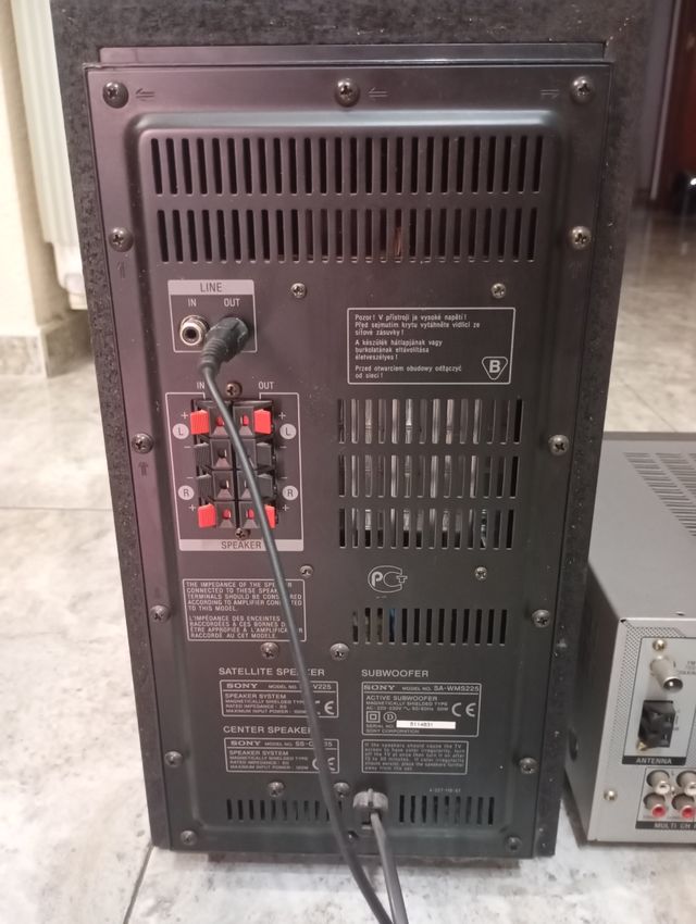Sony Amplificador & Subwoofer