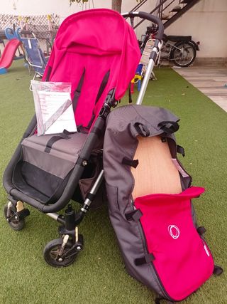 Bugaboo Camaleón rojo: capazo y silla