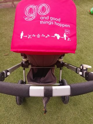 Bugaboo Camaleón rojo: capazo y silla