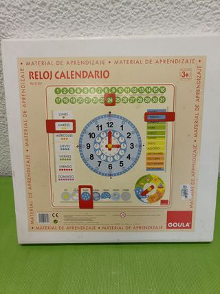 Goula - Reloj Calendario Educativo