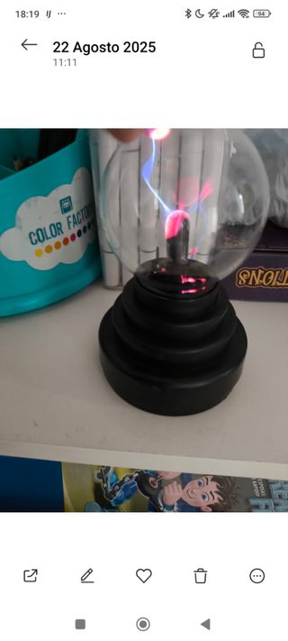 Bola de plasma - Lámpara plasma