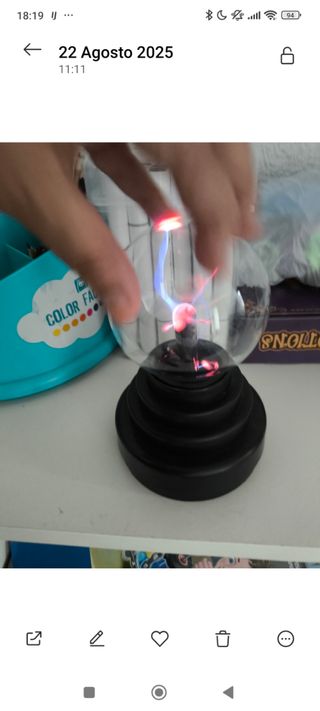 Bola de plasma - Lámpara plasma