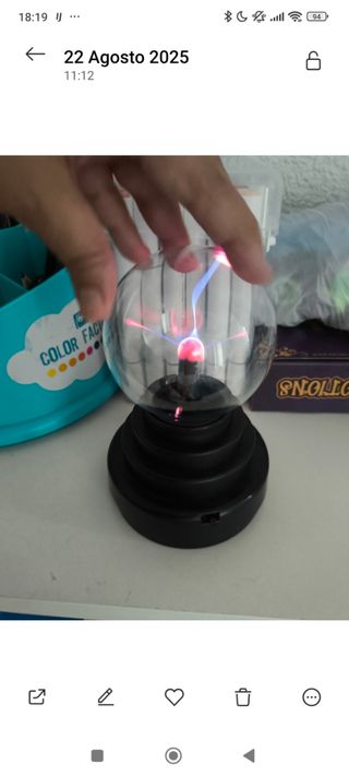 Bola de plasma - Lámpara plasma