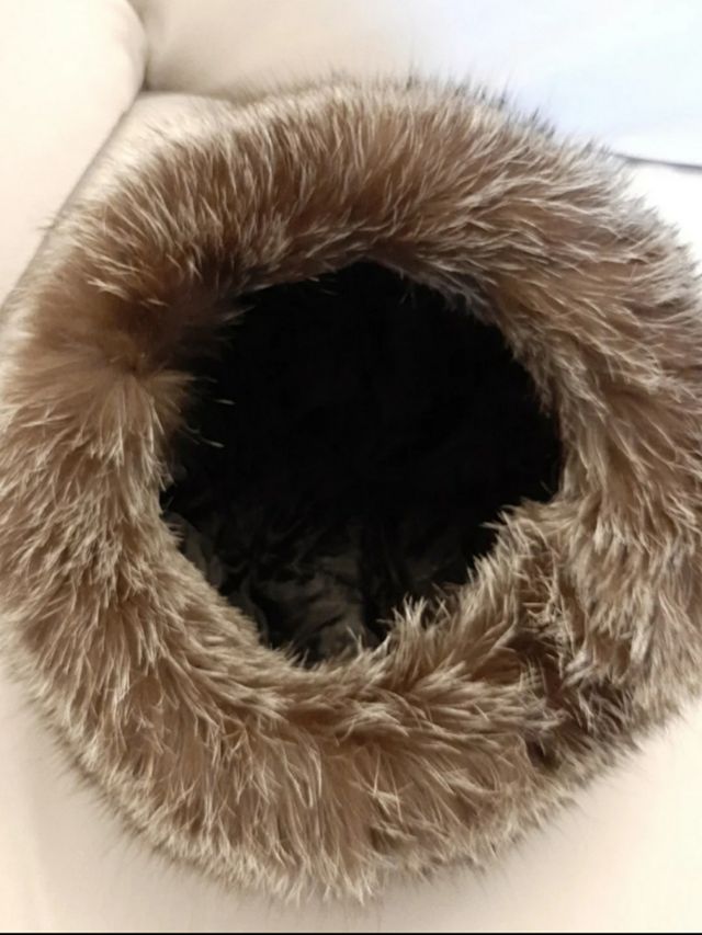 Cappello colbacco pelliccia volpe nuovo