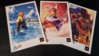 Final Fantasy X [PS2] Postales oficiales 