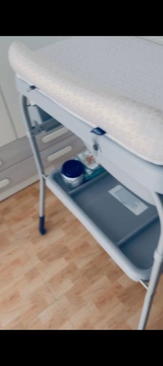 Bañera-cambiador Chicco Cuddle & Bubble