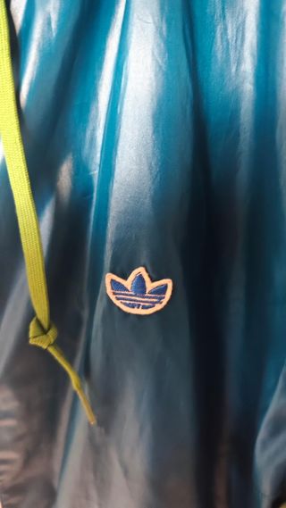 Chaqueta Adidas vintage azul-verde