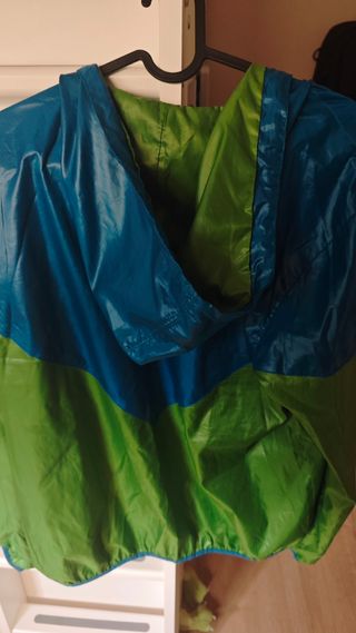 Chaqueta Adidas vintage azul-verde