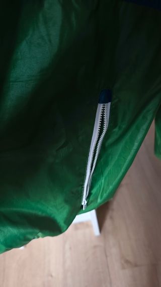 Chaqueta Adidas vintage azul-verde