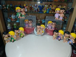 Lote figuras goma pvc años 80 Love is Comics Spain