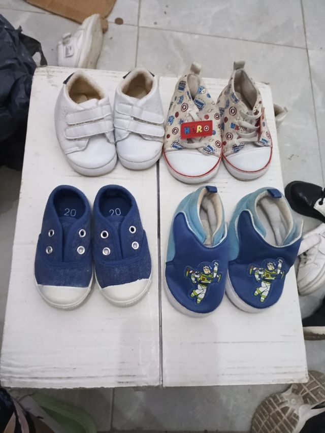 Zapatillas bebé (4 pares)