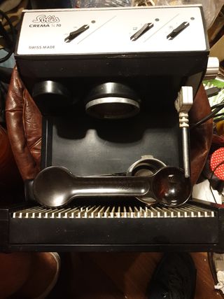 Cafetera Solis Crema SL70 - Negra