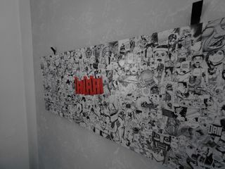 Quadro DanDaDan handmade