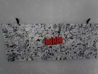 Quadro DanDaDan handmade