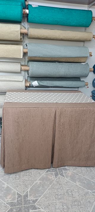 Falda de mesa camilla de invierno