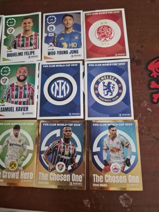 Cromos Panini Mundial Clubes 2025. Lote 2 euros