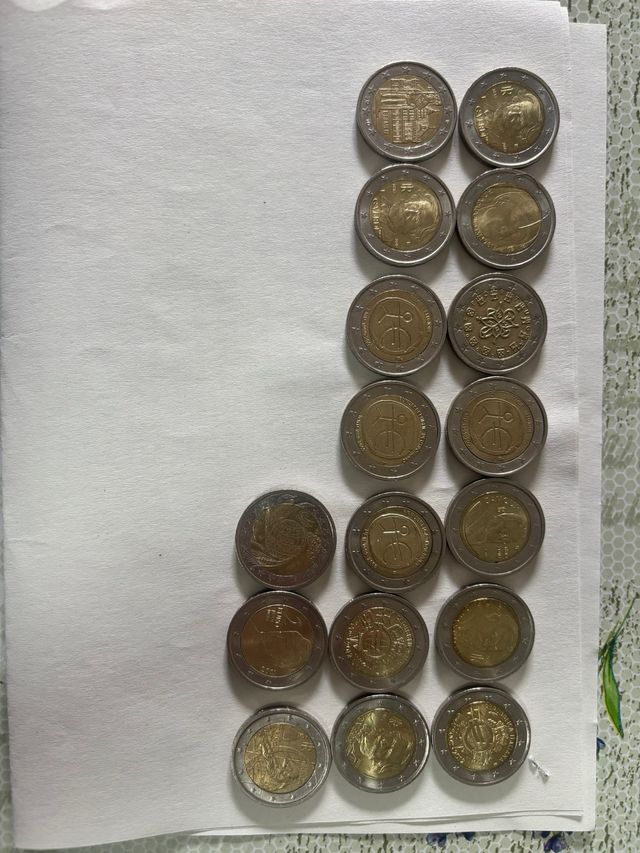 2€ Monete commemorative 10€ ￼caduna