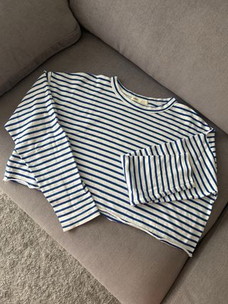 Crop top rayas Pull&Bear T-S