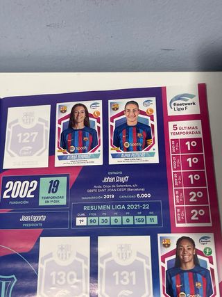 Álbumes Liga Panini + FIFA 22 PS5